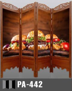 پاراوان چوبی