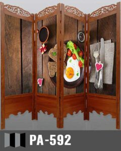 پاراوان چوبی