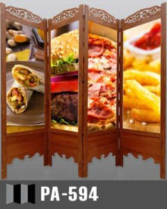 پاراوان چوبی